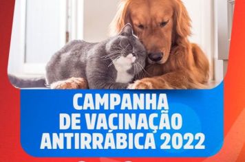 CAMPANHA DE VACINAÇÃO ANTIRRÁBICA